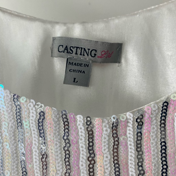 Casting LA Iridescent Sequin Top - Picture 3 of 3